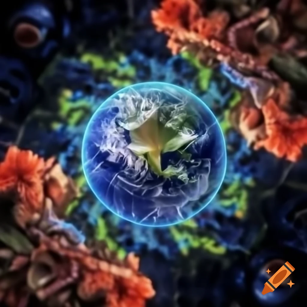Conceptual representation of a world lacking products from chemistry