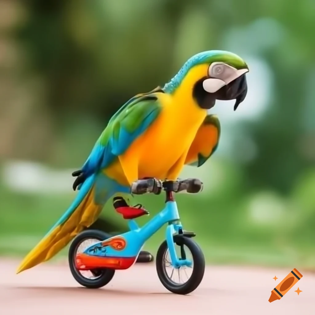 Parrot Eating Food On Craiyon