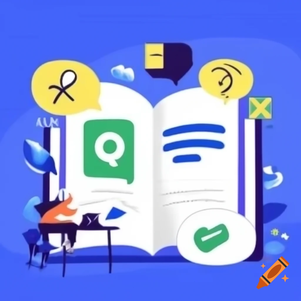 Vibrant logo for YouTube channel focused on language education and storytelling