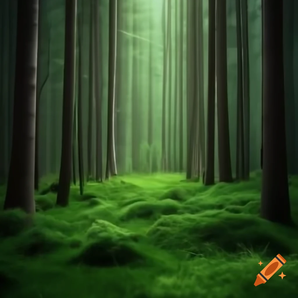 Forest backdrop
