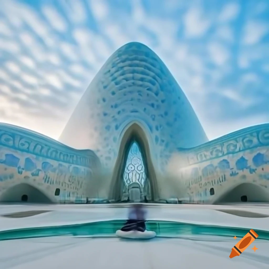 Contemporary architecture design of Samarkand by Zaha Hadid