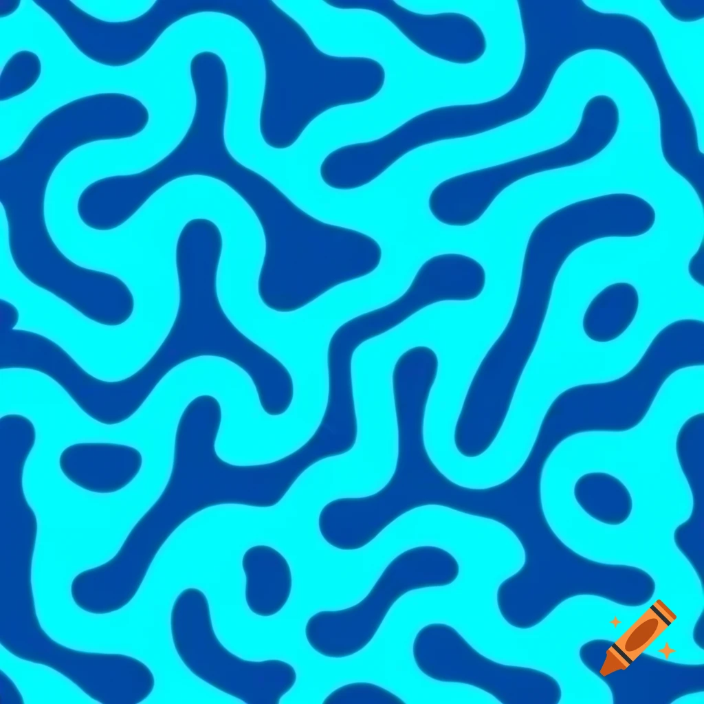 Stylized water patterns