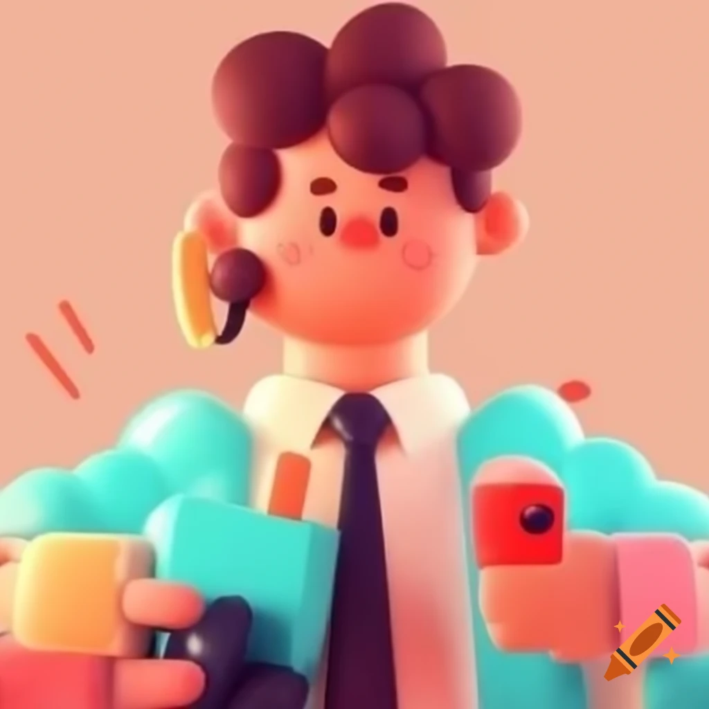 Stylish young man using a smartphone