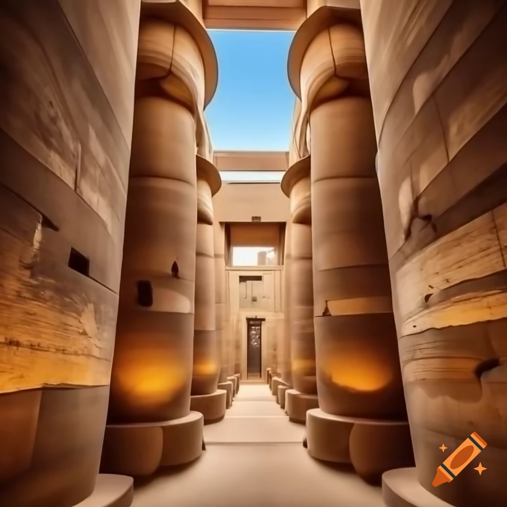 Historical view of Karnak Temple