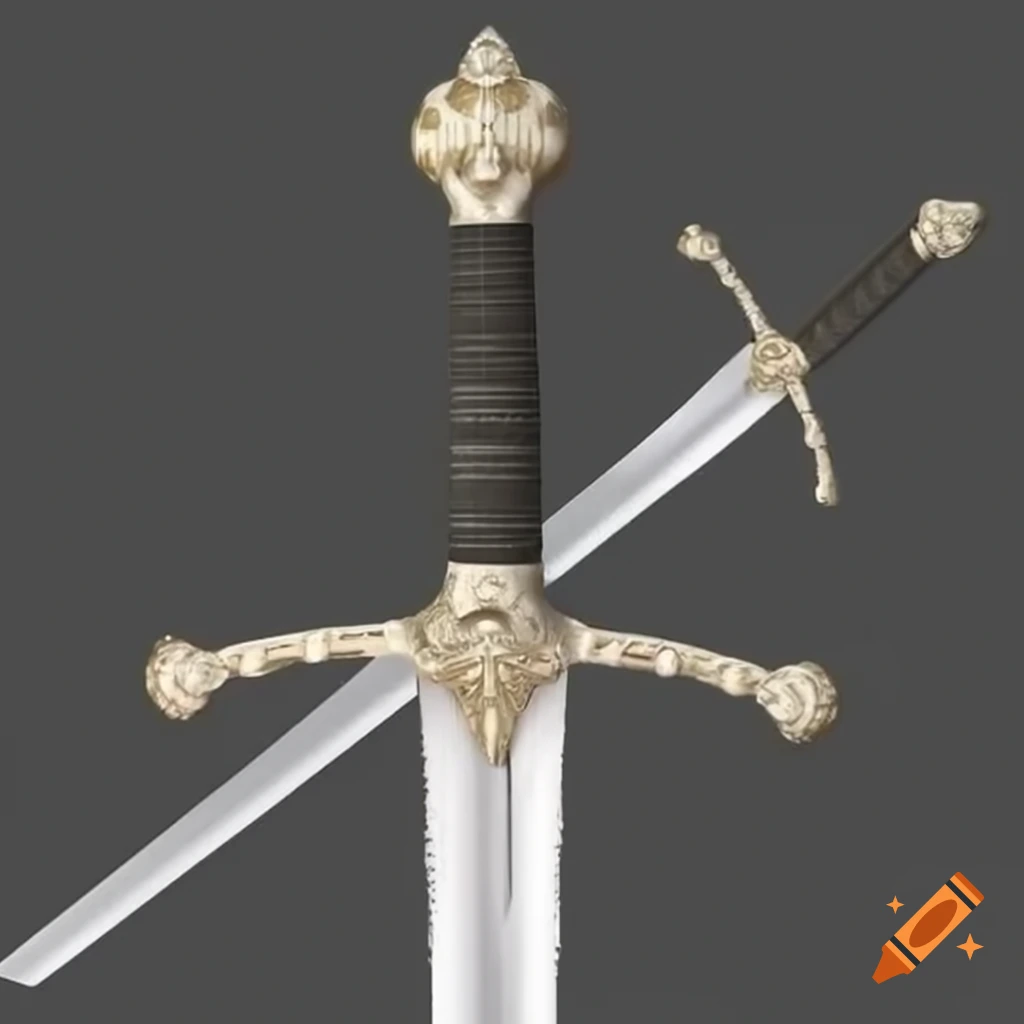 Exquisite sword with intricate details and polished blade