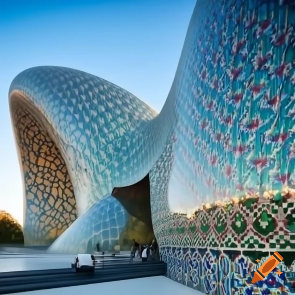 Architectural design of Samarkand by Zaha Hadid