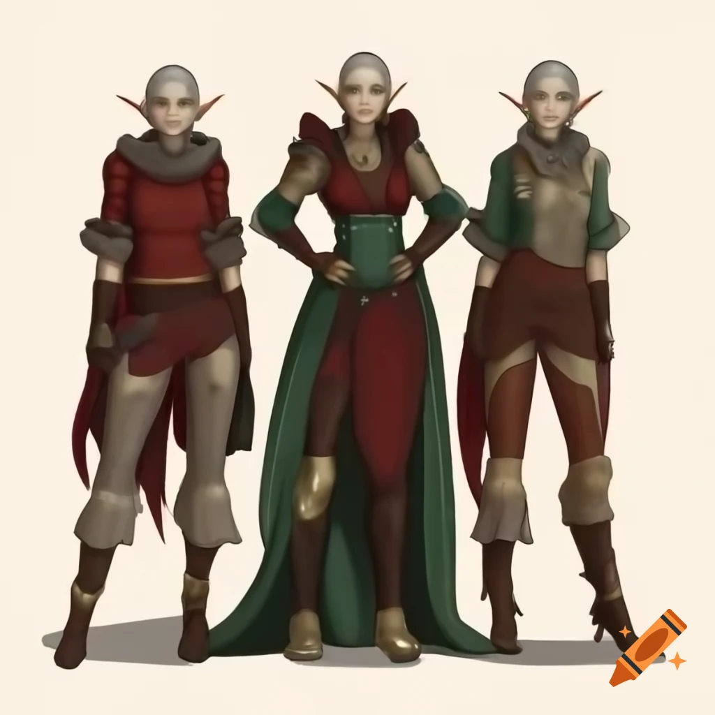 Female Dalish elf in casual medieval-inspired outfit from Dragon Age: Inquisition