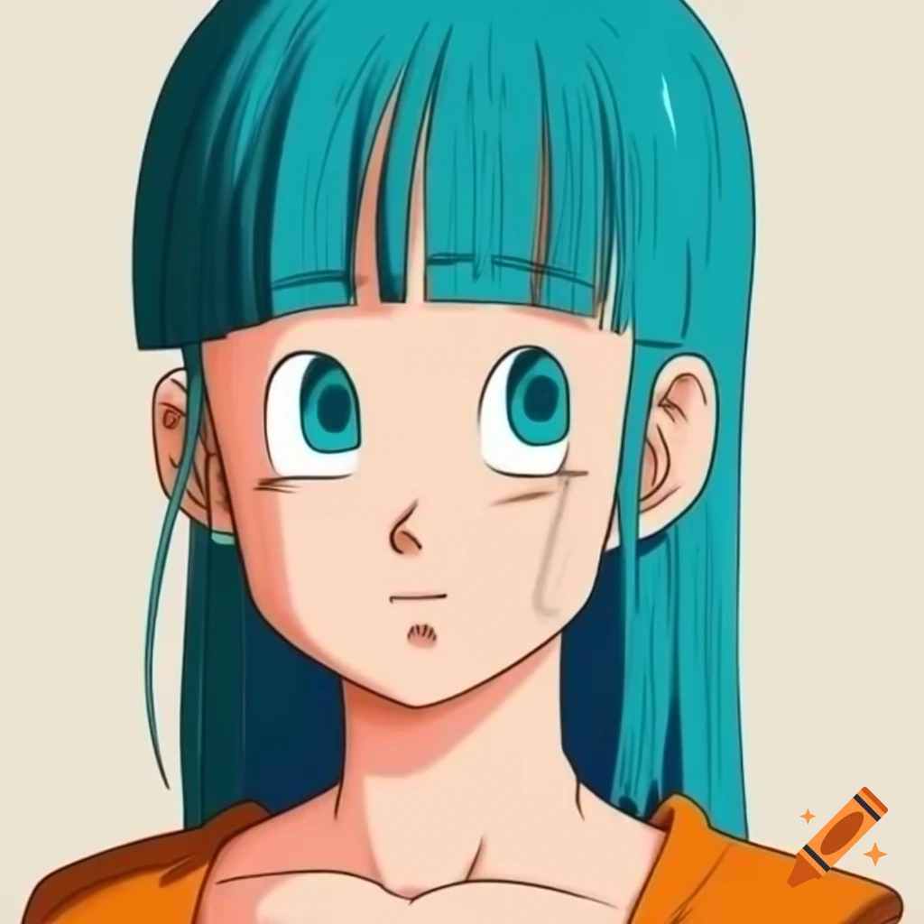 Bulma Character From Dragon Ball Series On Craiyon