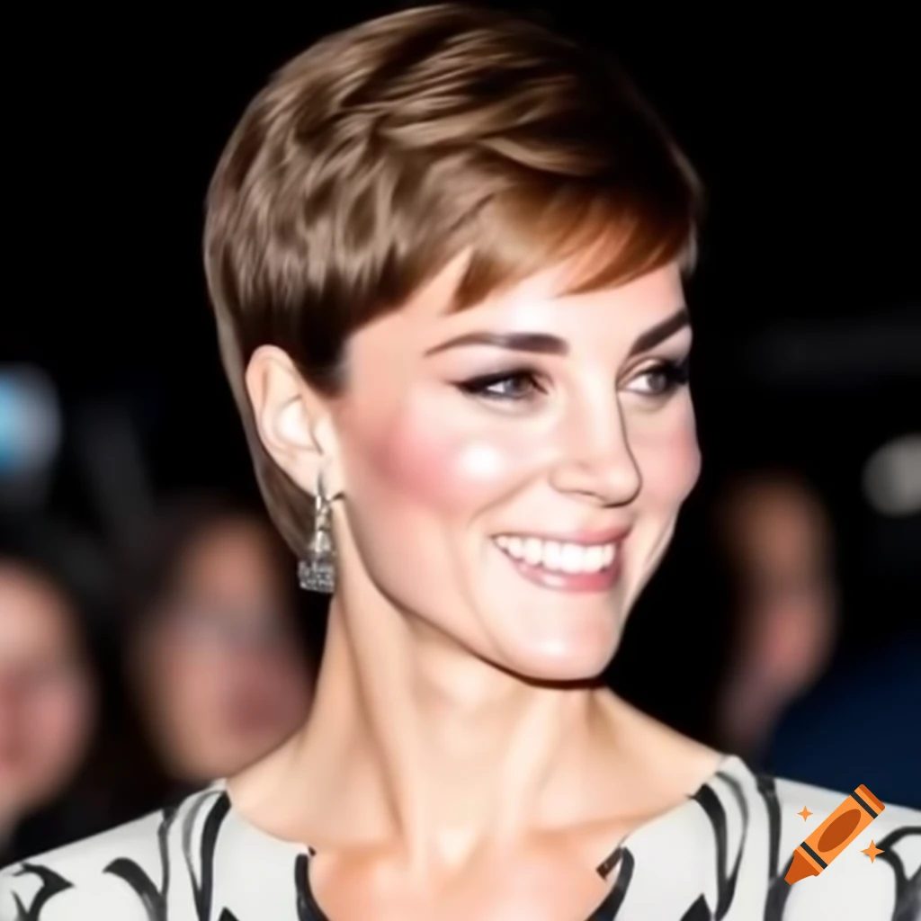 Duchess of Cambridge showcases modern chic with bold asymmetrical pixie cut