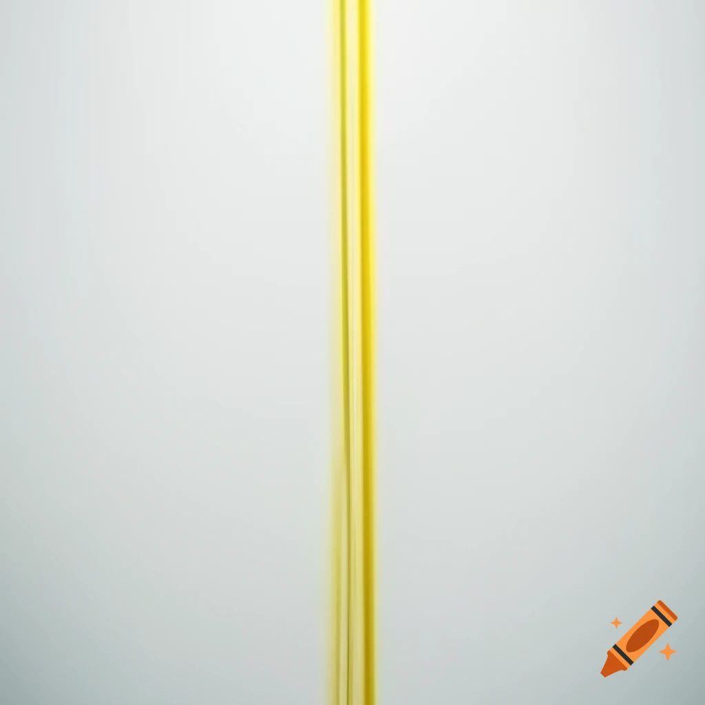 Abstract white background with yellow line design