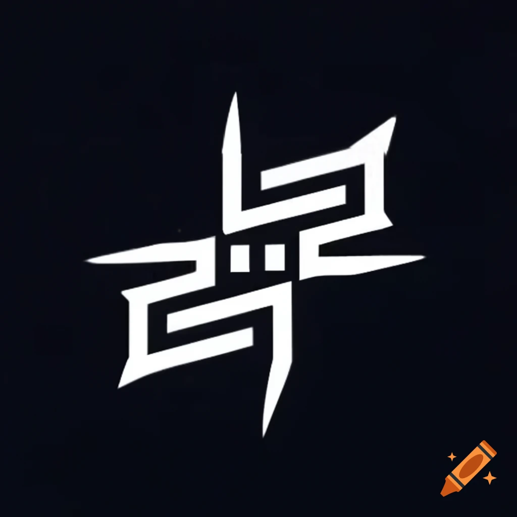 Stylized logo with kanji 天神 for TENJIN SOFTWARE in modern design