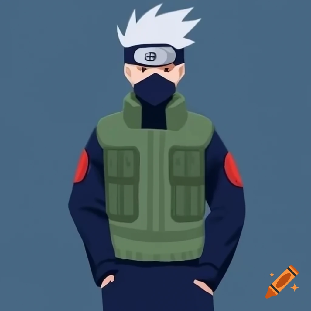 Kakashi Hatake with Sharingan from anime