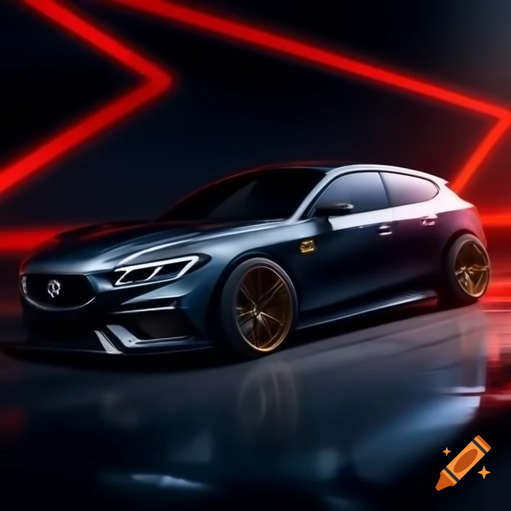 Customized Seat Leon with dynamic design inspired by Ferrari