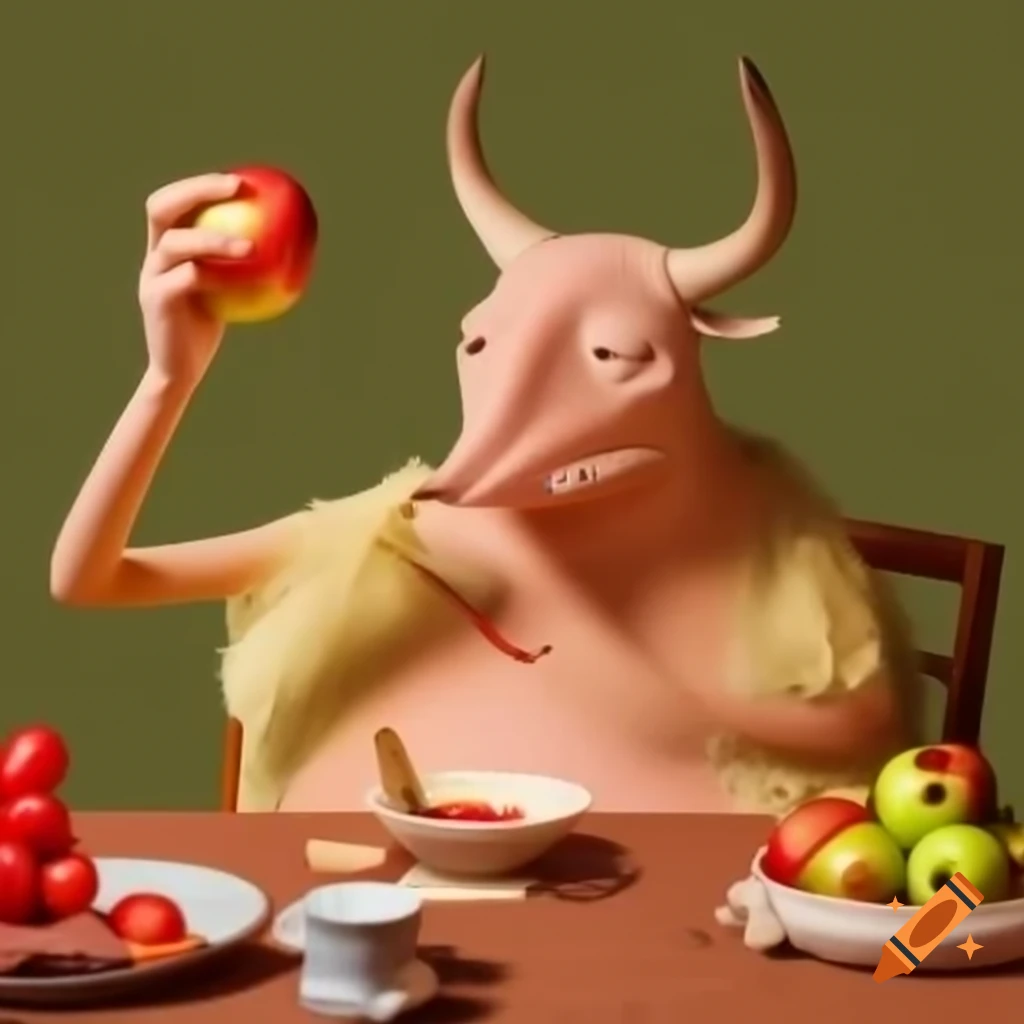 Legolas enjoying an apple