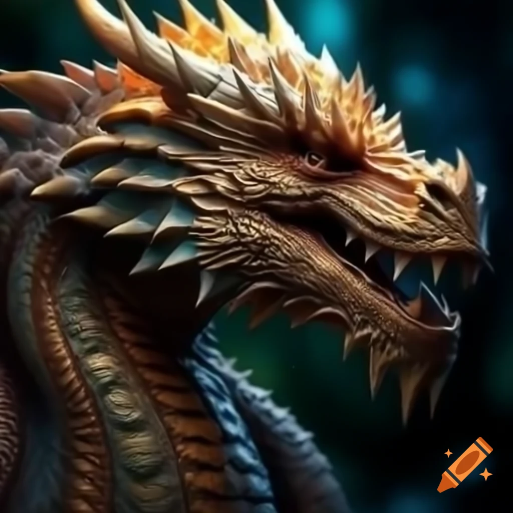 Majestic dragon