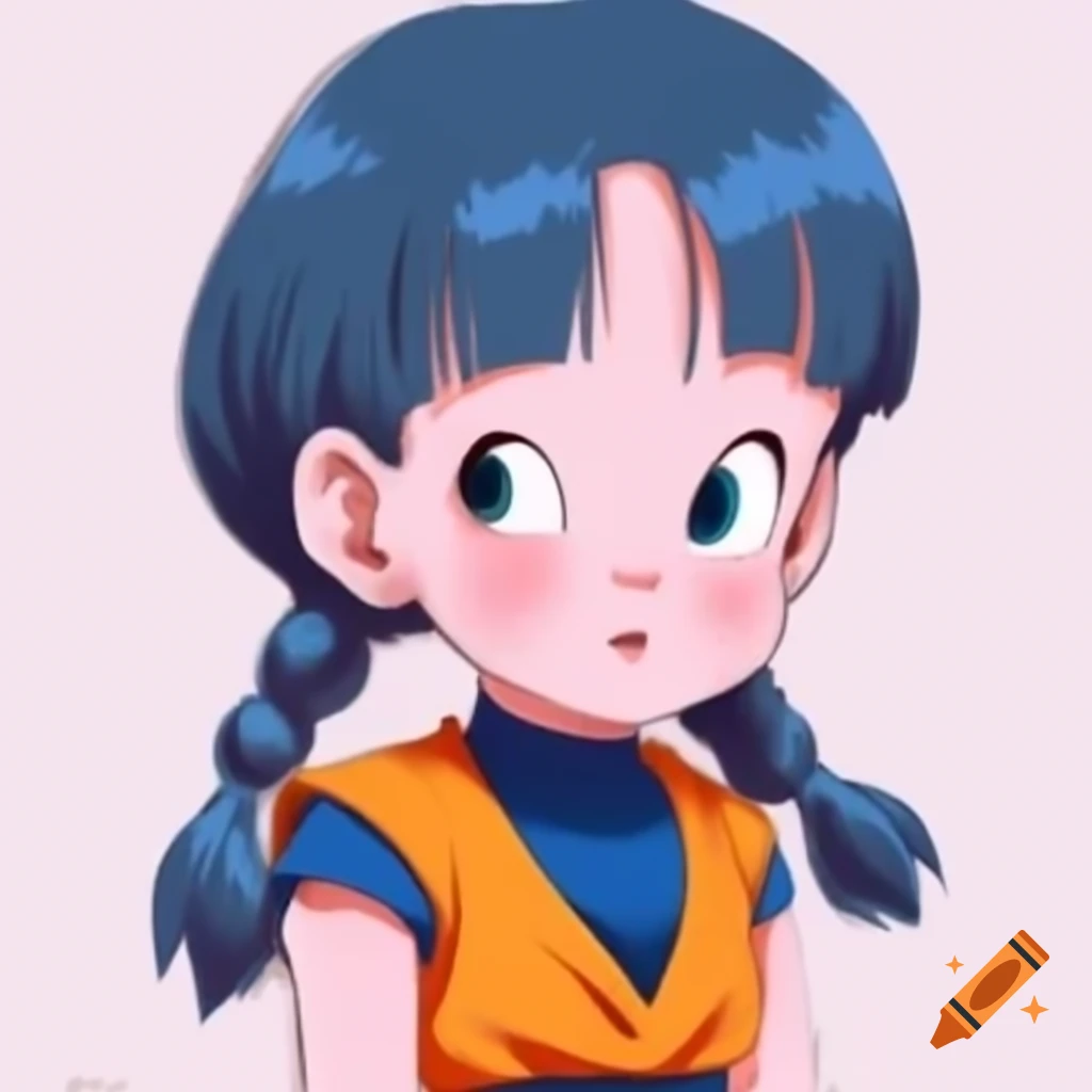 Bulma character from Dragon Ball series