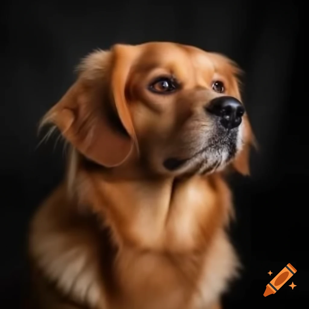 Unclear image description related to a dog or similar