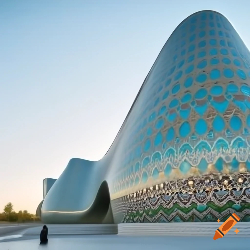 Architectural design of Samarkand by Zaha Hadid