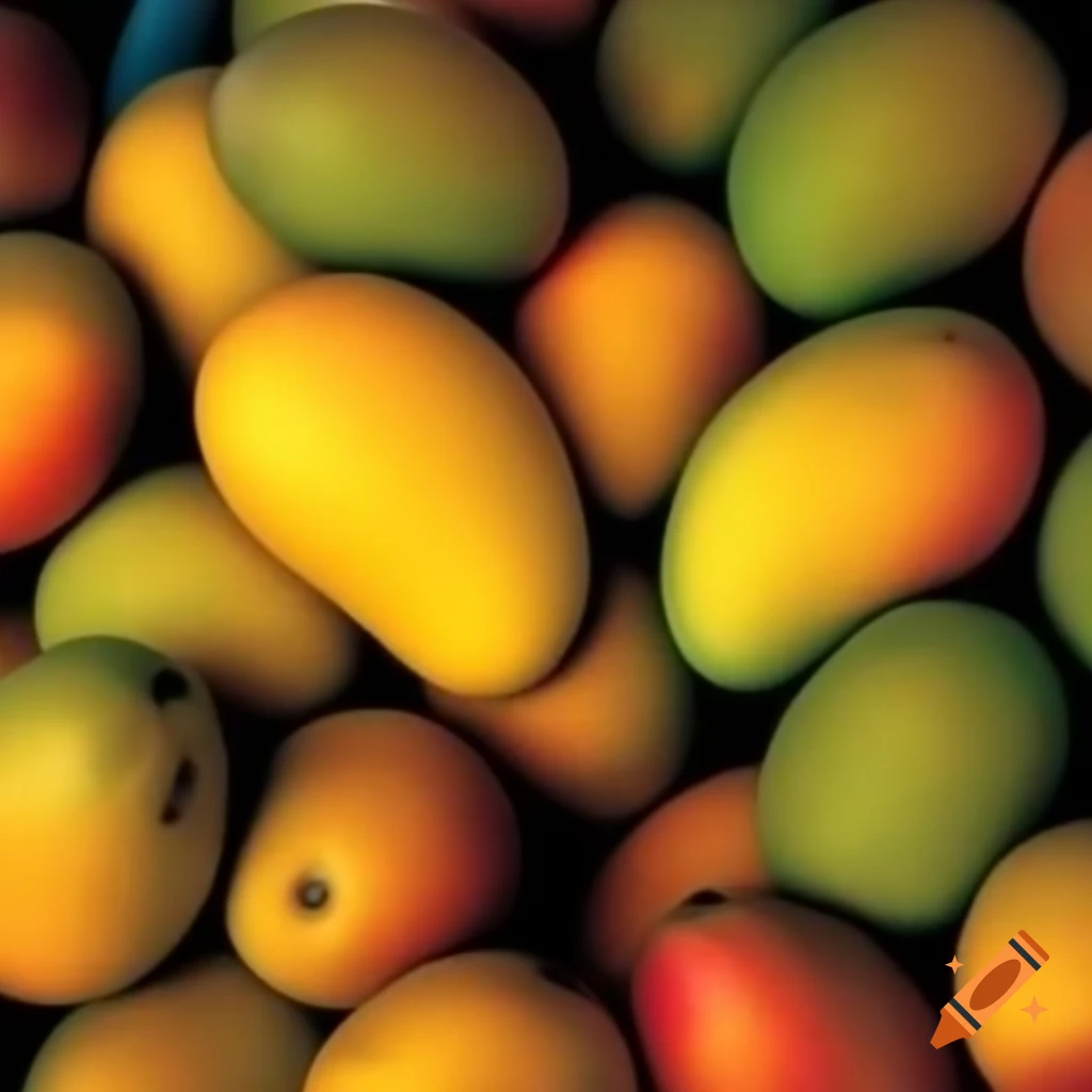 Kodachrome photograph of mango from 1996