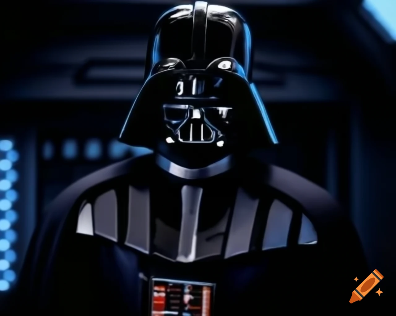 Epic portrayal of iconic character Darth Vader