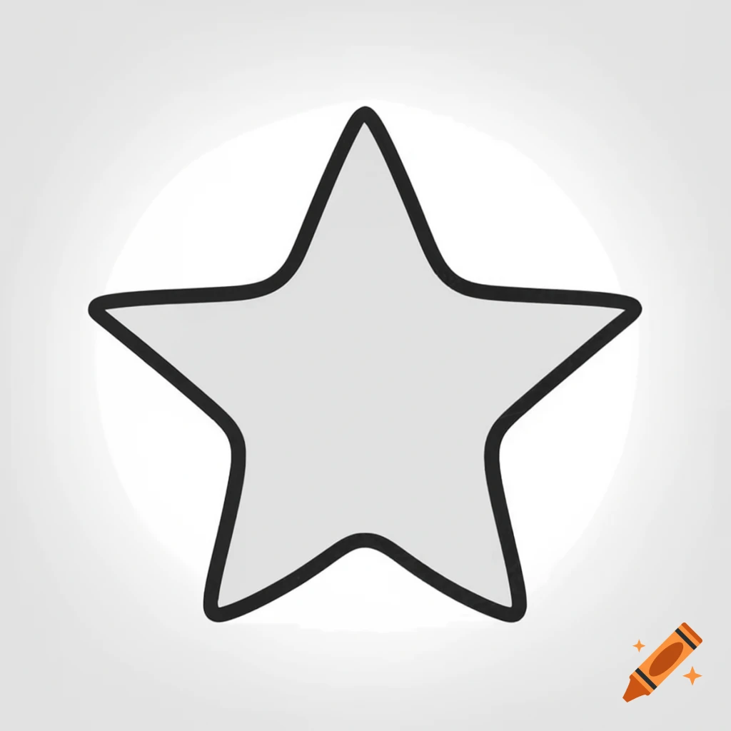 Bright shining star in the night sky on craiyon