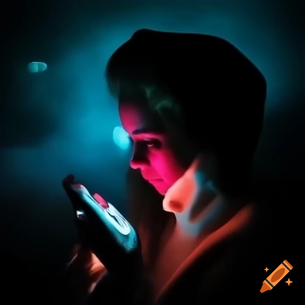 Person using smartphone, modern lifestyle