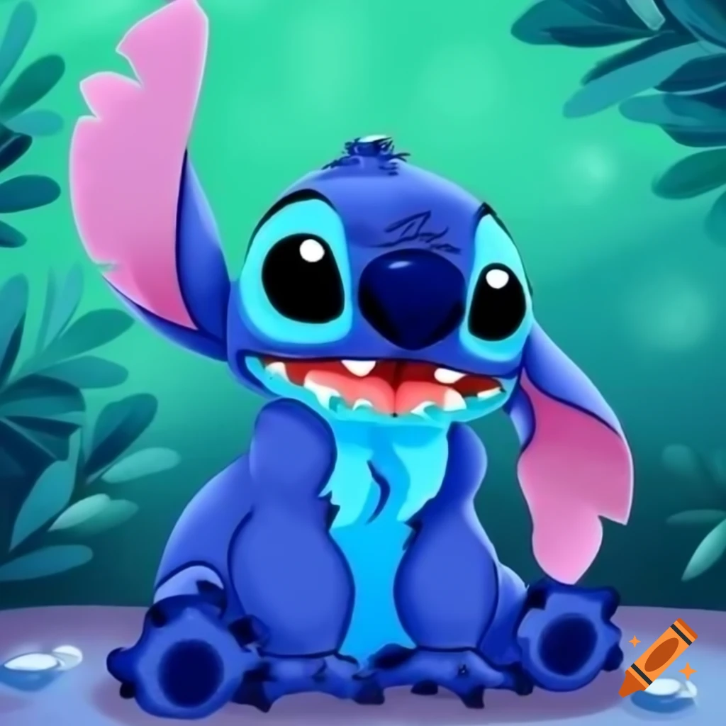 Stitch character from Lilo & Stitch animated series