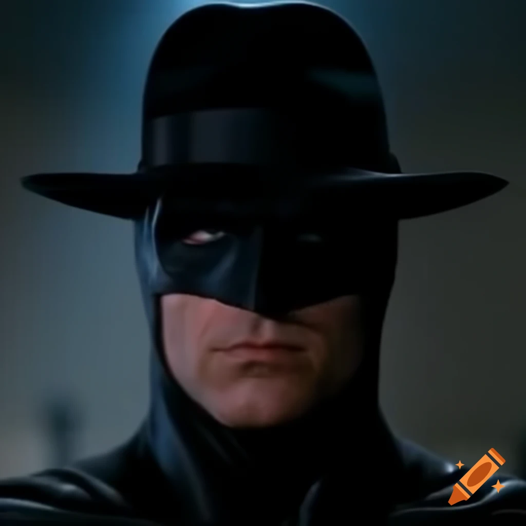 Batman in a fedora hat