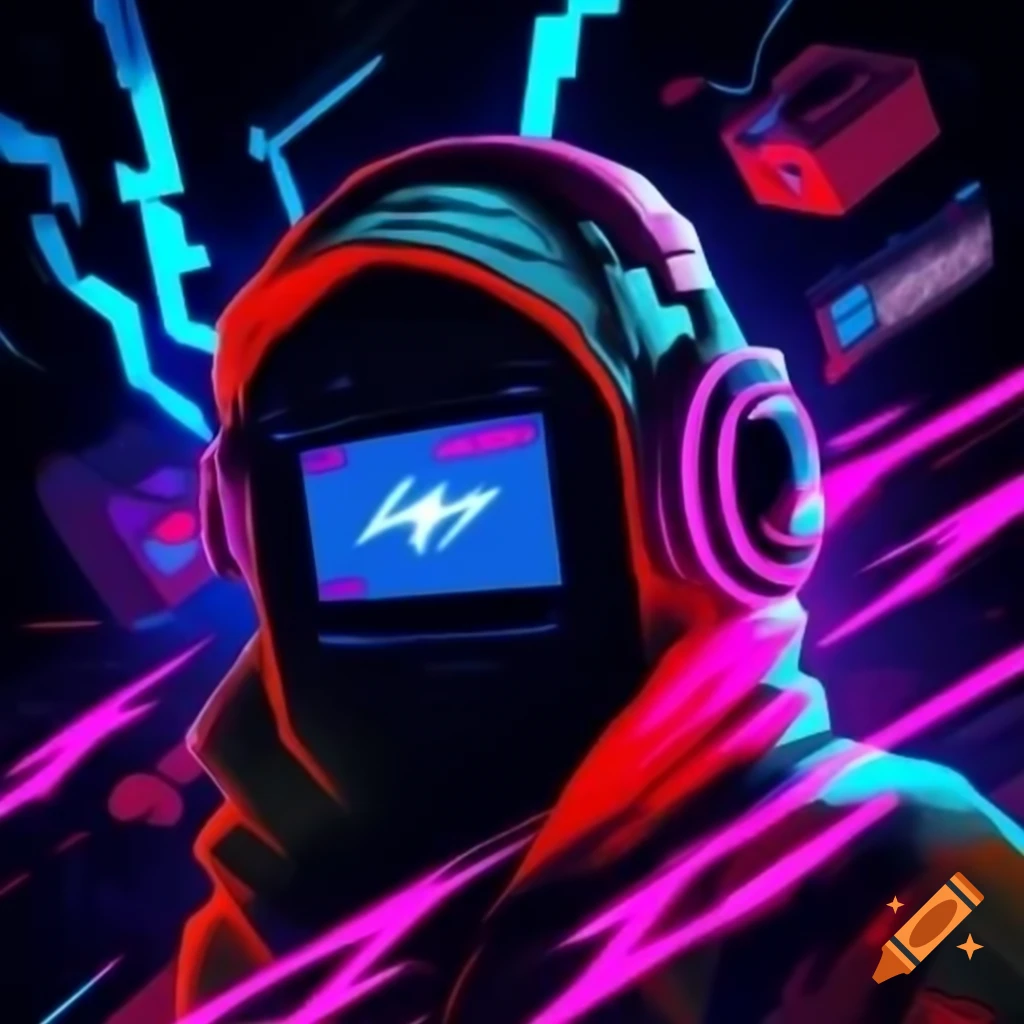 Vibrant YouTube channel art with dynamic gaming theme and bold graphics