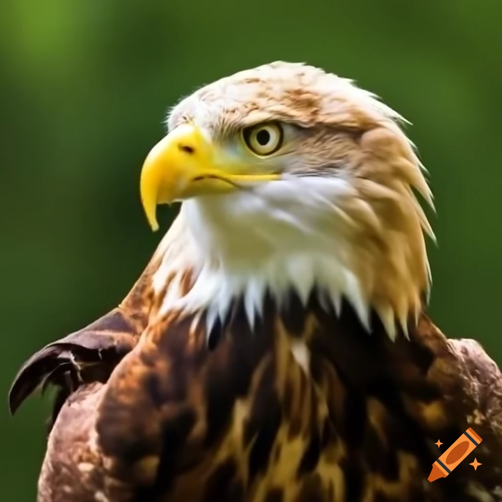 Yellow eagle in Hungary
