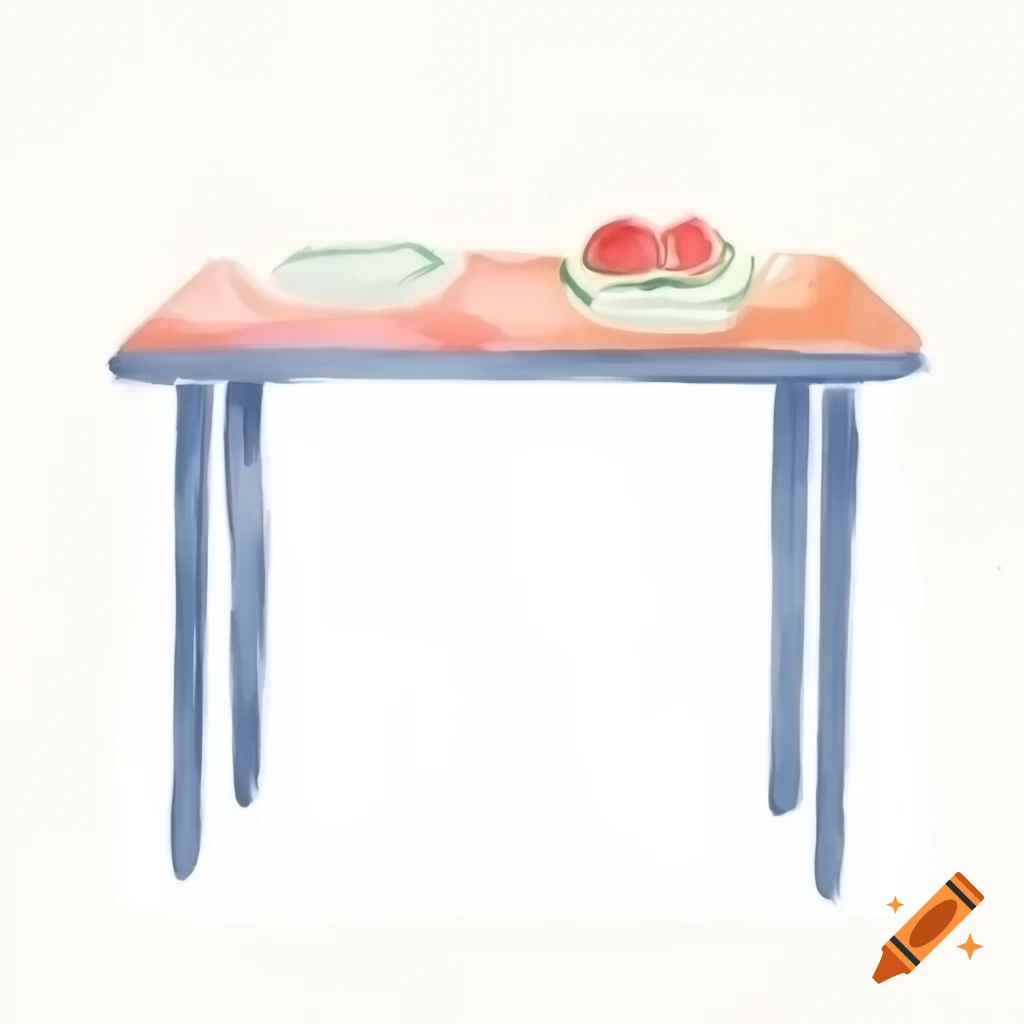 Baby Pink Classic Wooden Dining Table Chair With White Cushion On Craiyon