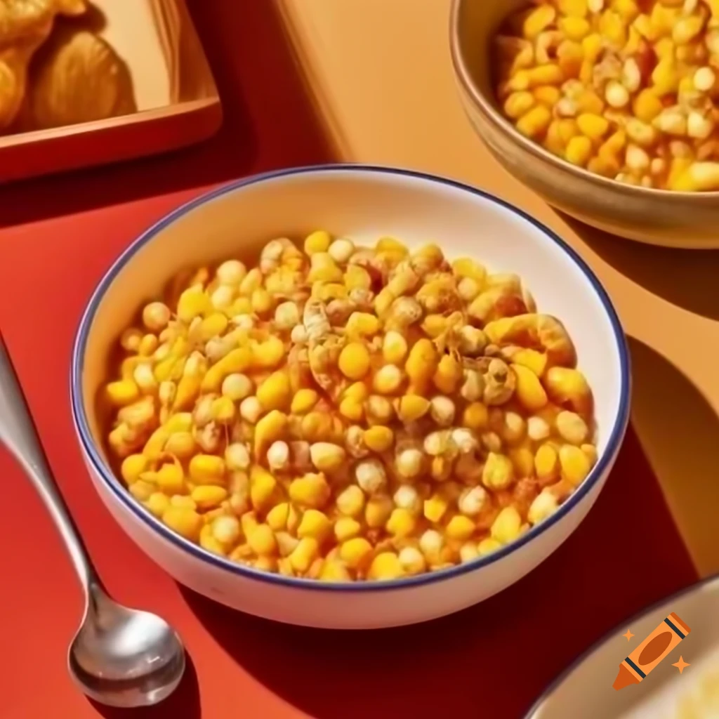 Animated bowl filled with coins instead of cereal on craiyon