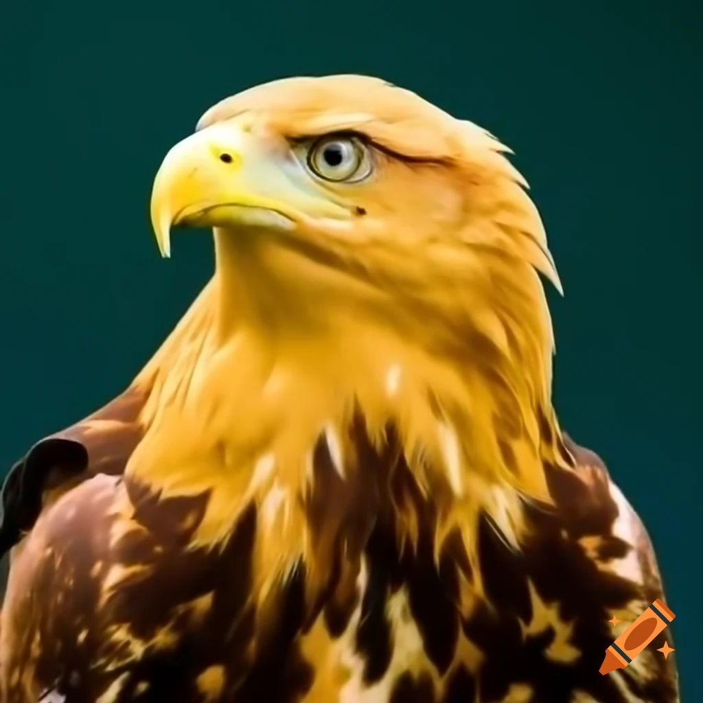 Yellow eagle in Hungary