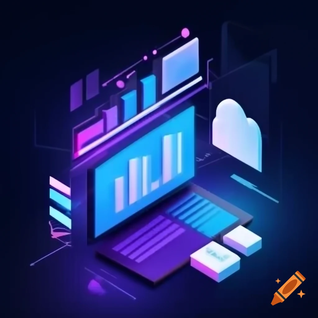 Modern Linkedin Banner For Full Stack Developer With Abstract Geometric