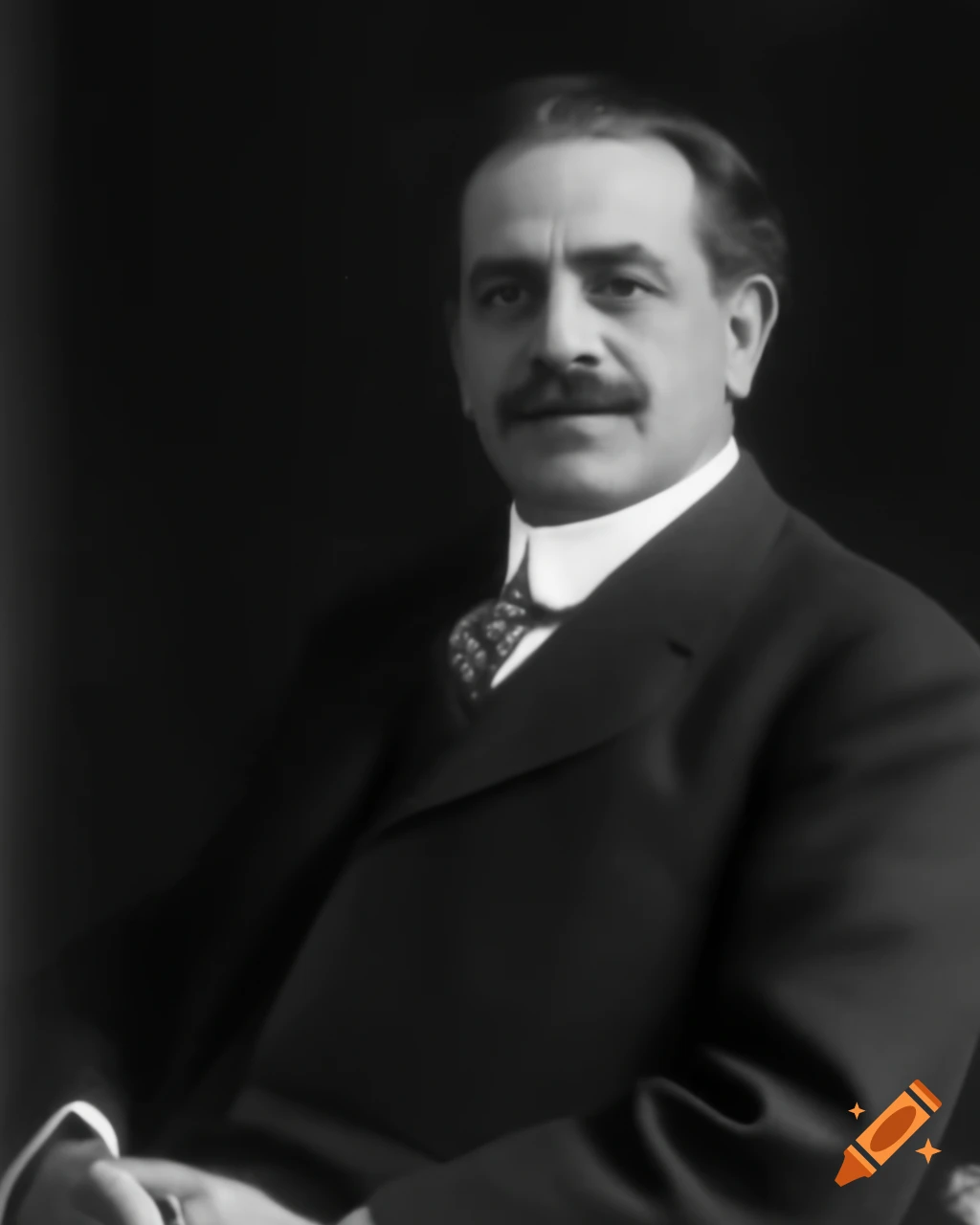Historical image of a politician from Uruguay in the 1900s