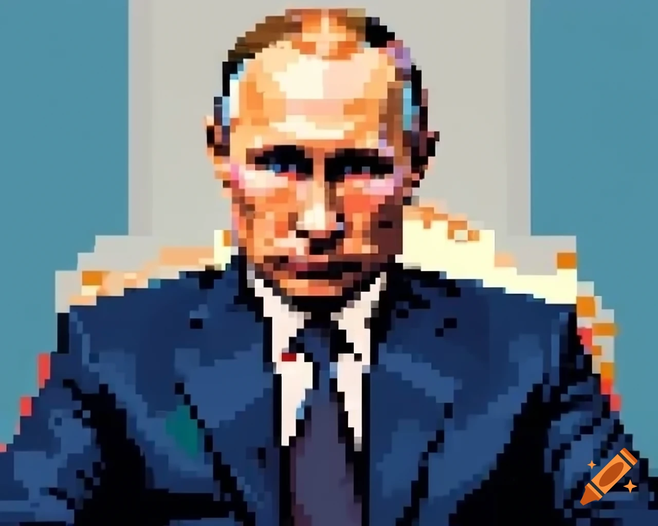 Funko Pop Figurine Of Putin On Craiyon