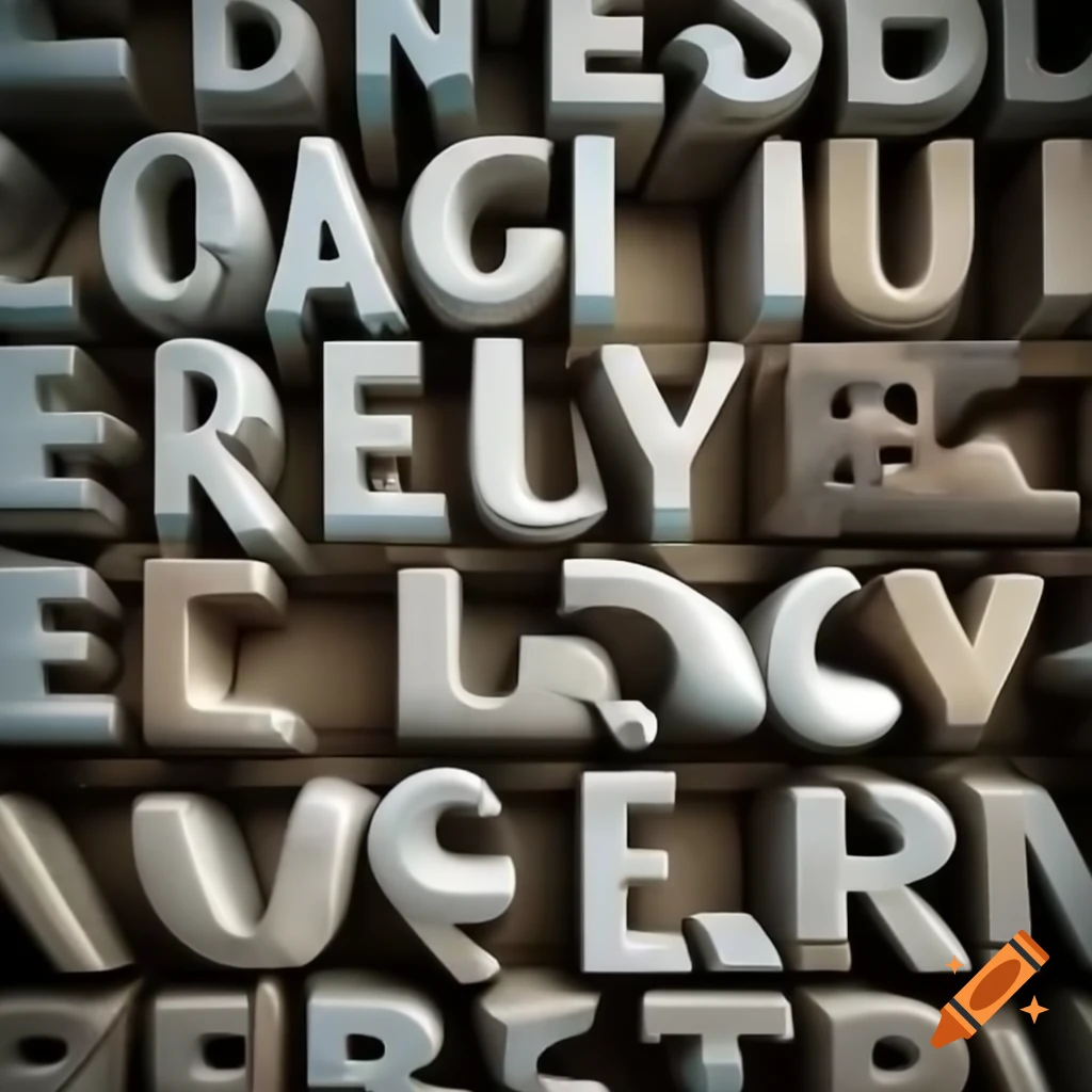 Creative typography design