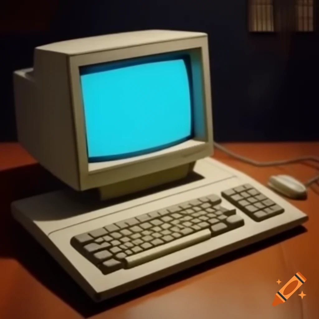 Vintage computer from 1989