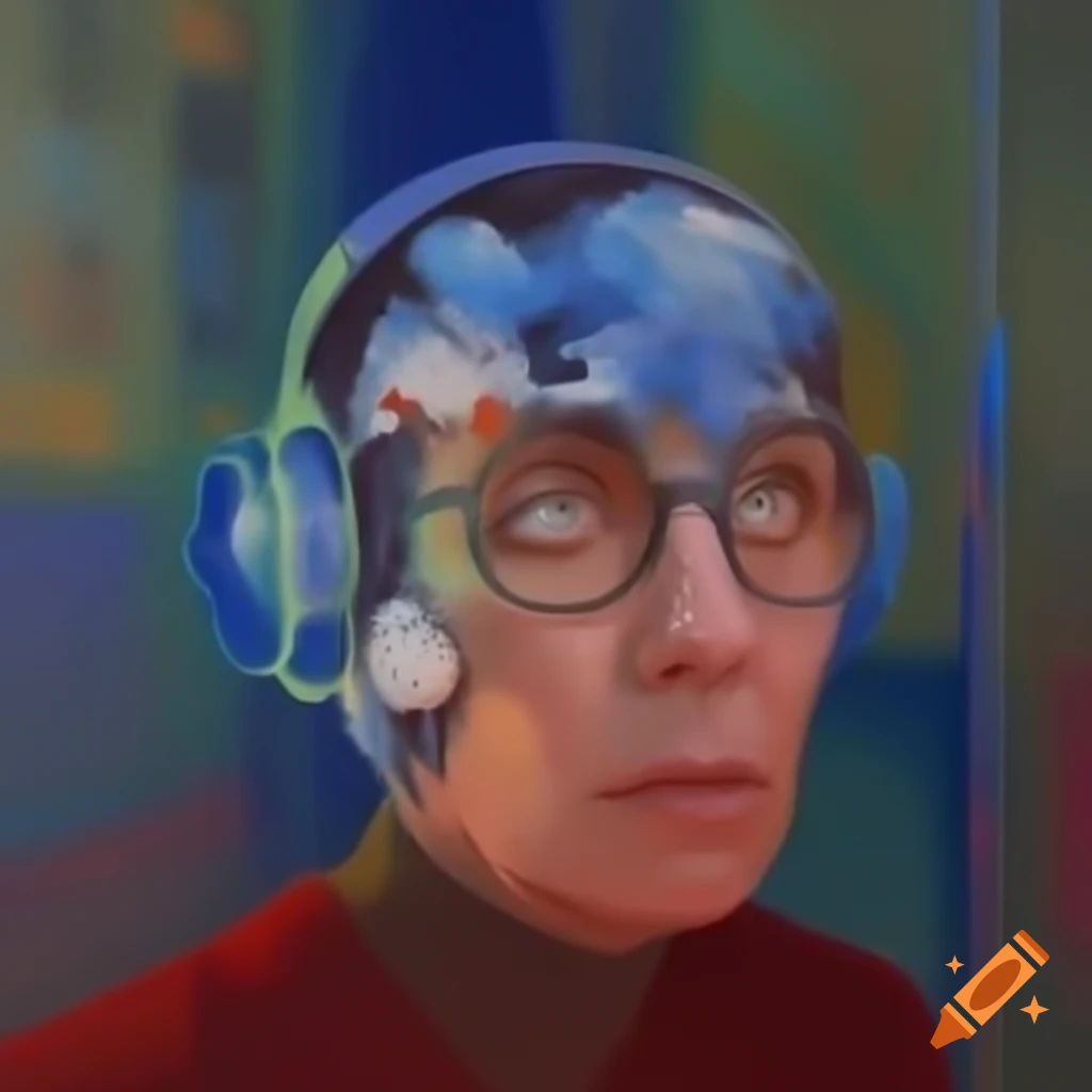 Design illustrating how artificial intelligence enhances people's lives in various workplaces