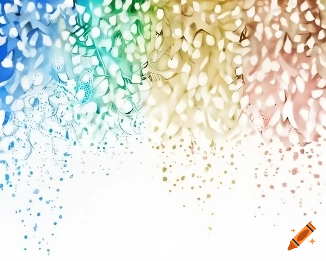Luminous fairy dust sparkling in silver and gold, storybook style