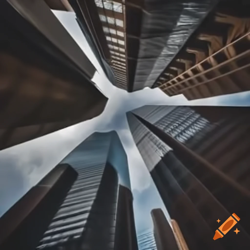 Futuristic city in decline set 1000 years in the future