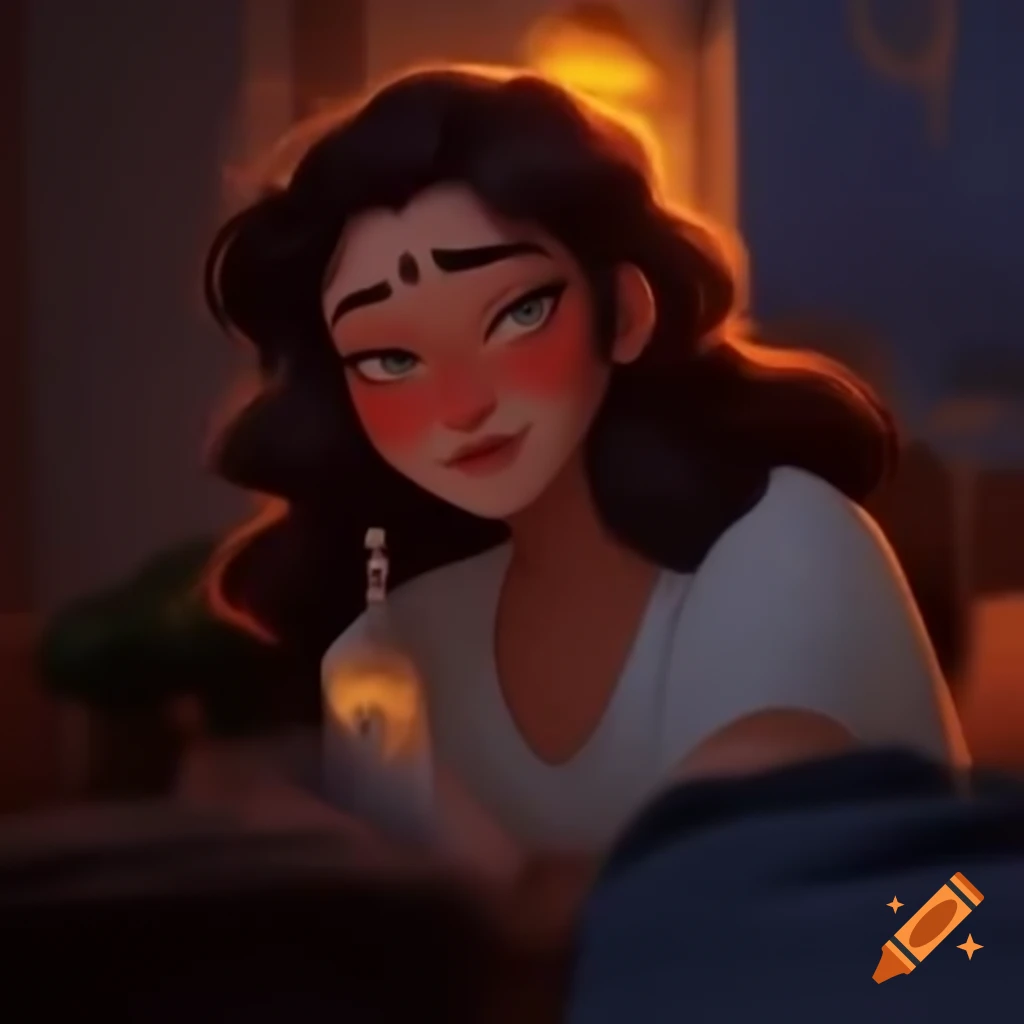 Unrealistic depiction of a woman