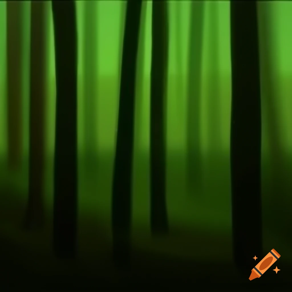 Dark forest scene