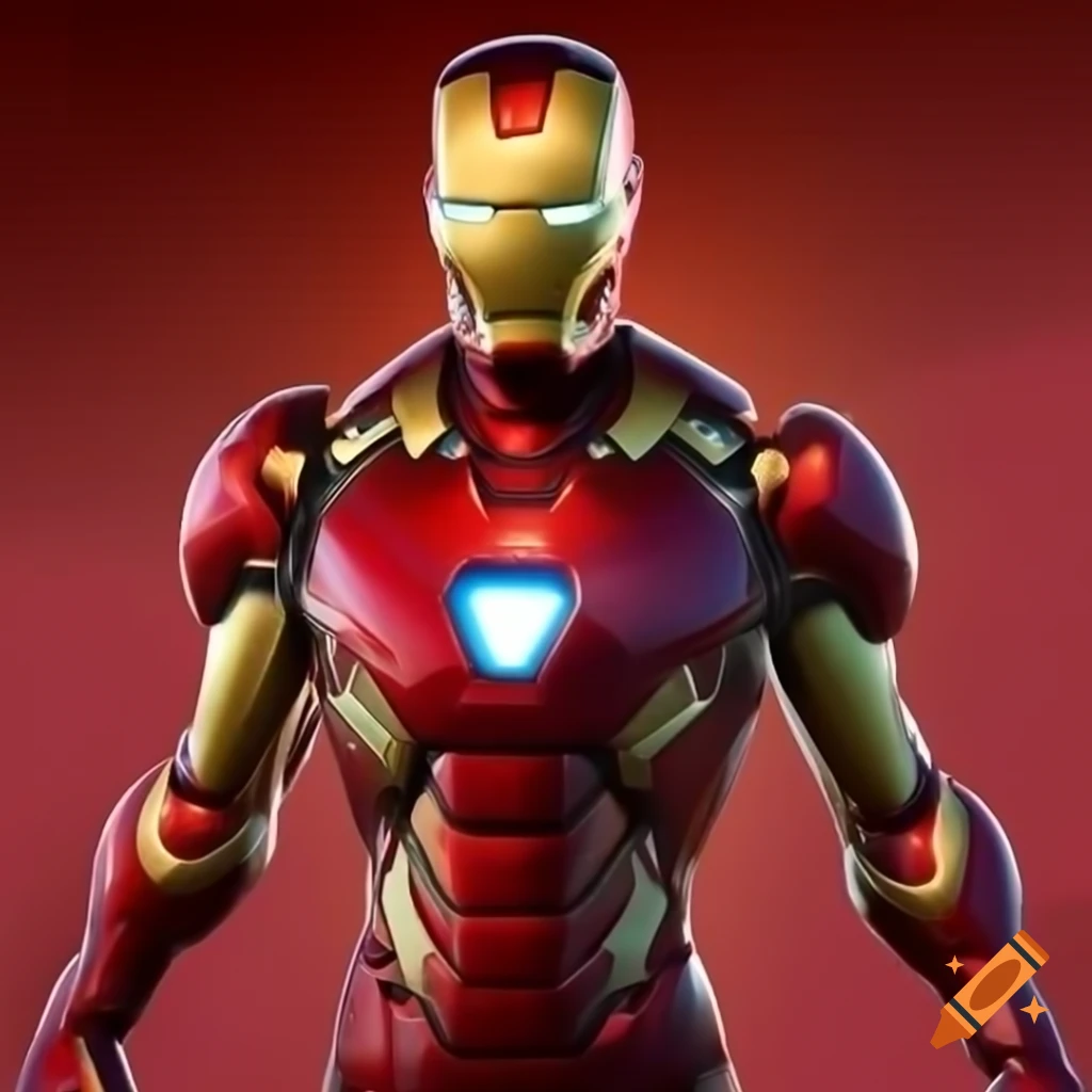Fortnite character inspired by Iron Man