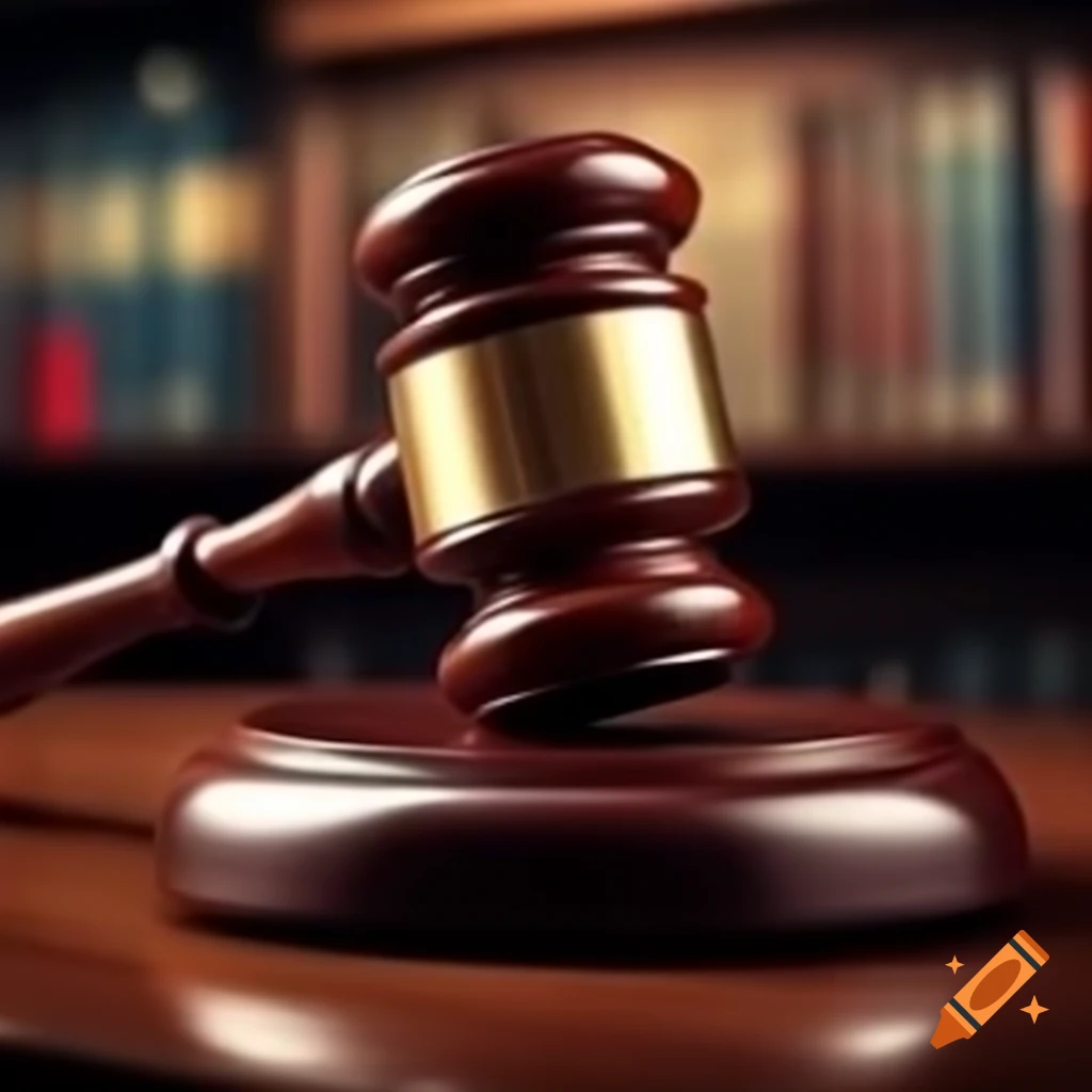 Judge's gavel, symbolizing authority and justice