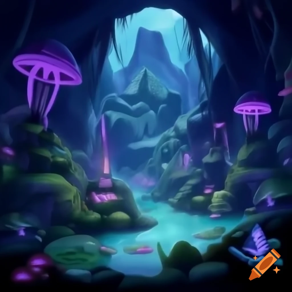 Biopunk cyborg fox goddesses in neon-lit laboratory with flowers and butterflies