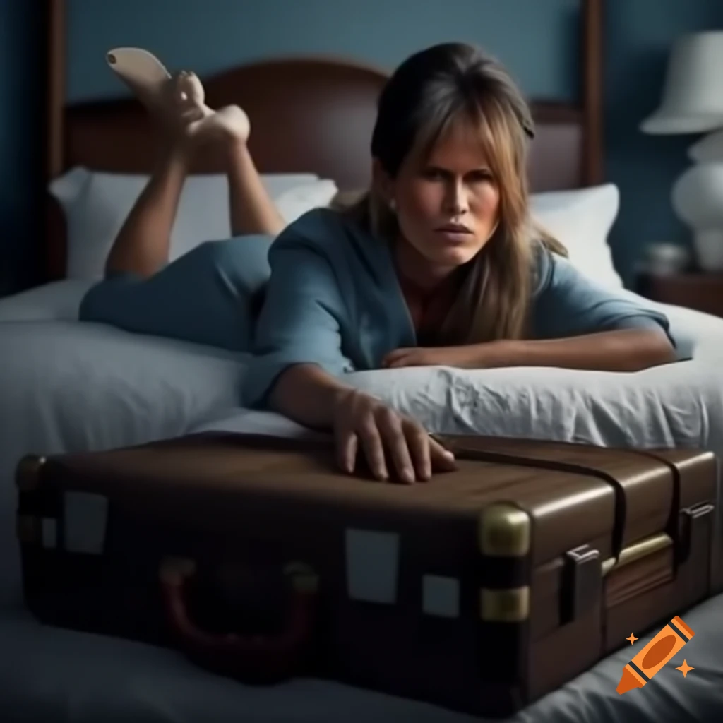 Angry woman packing suitcase in bedroom, emotional scene