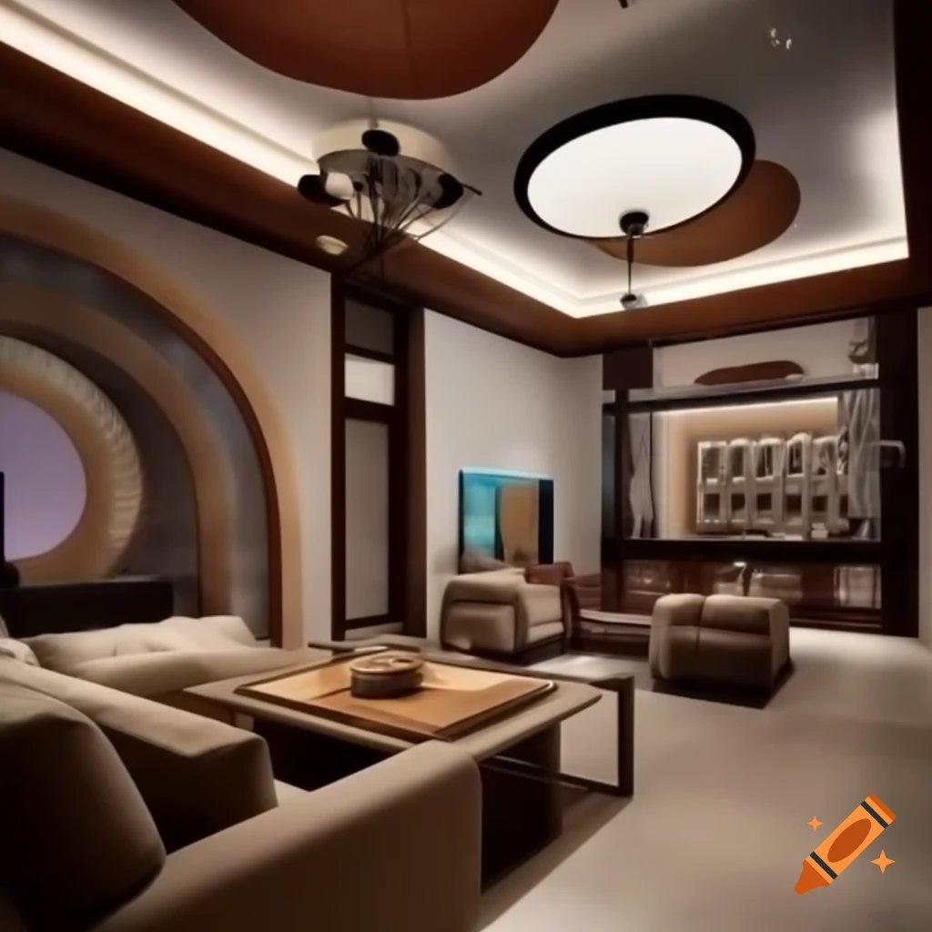 Modern studio design showcasing creative workspace