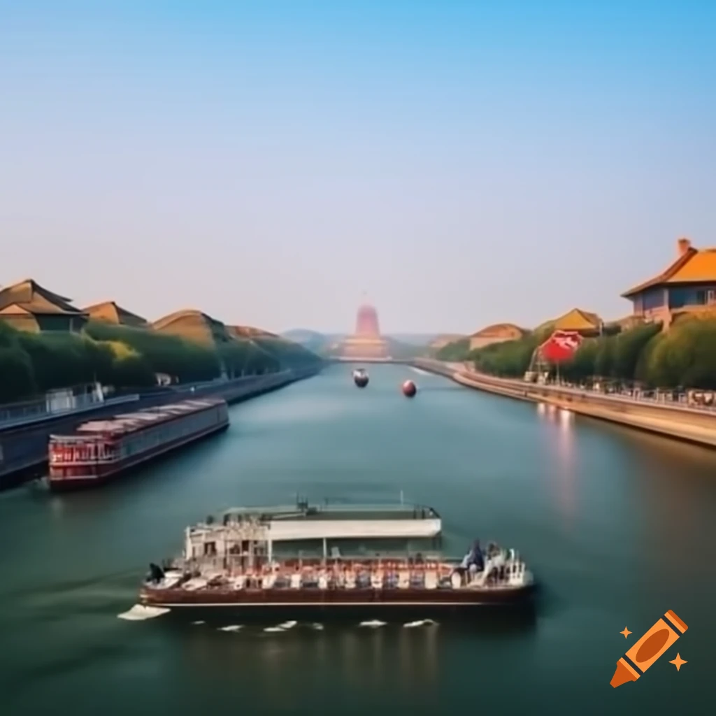 Grand Canal connecting Beijing and Hangzhou