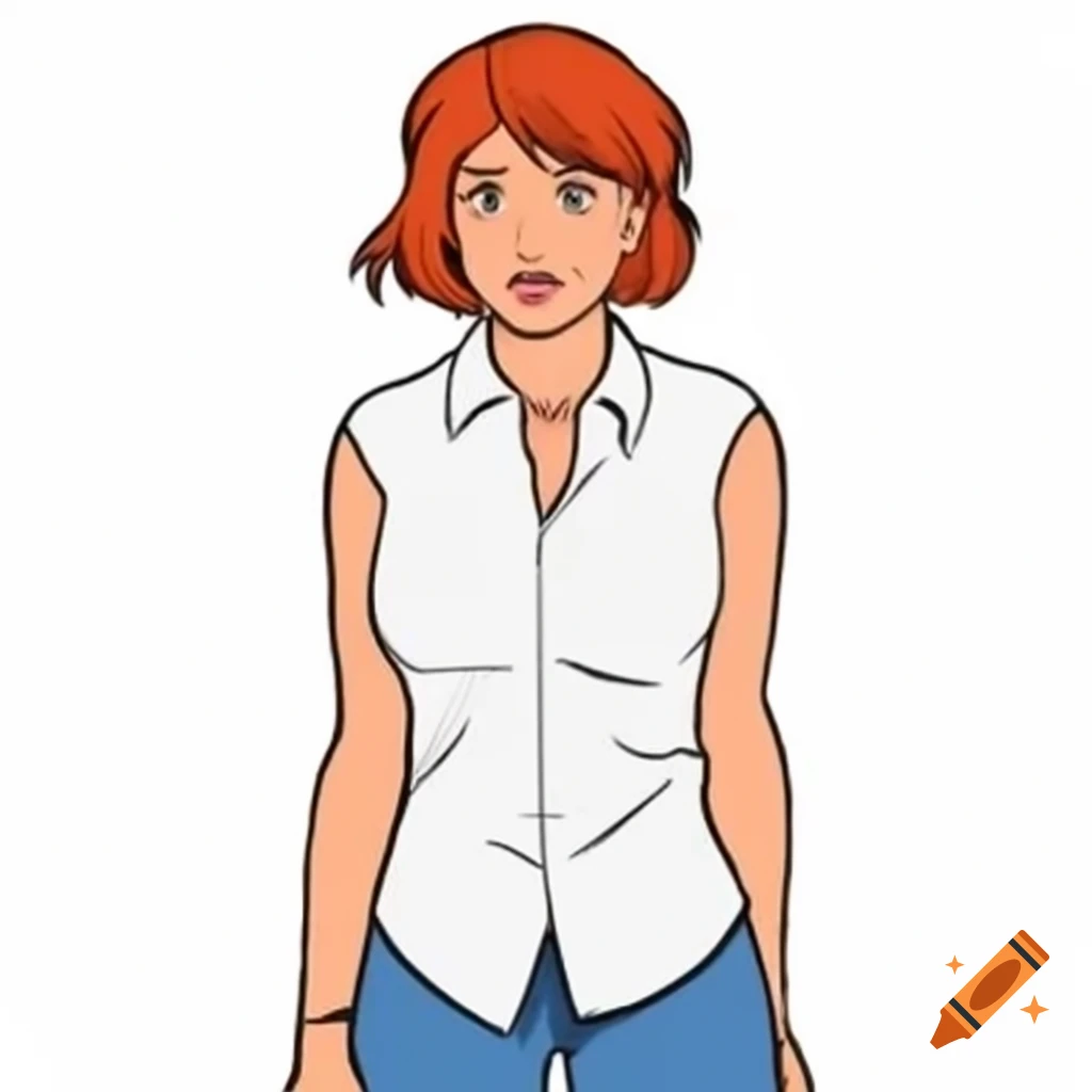 Amy Rose shopping in white sleeveless shirt and blue jeans